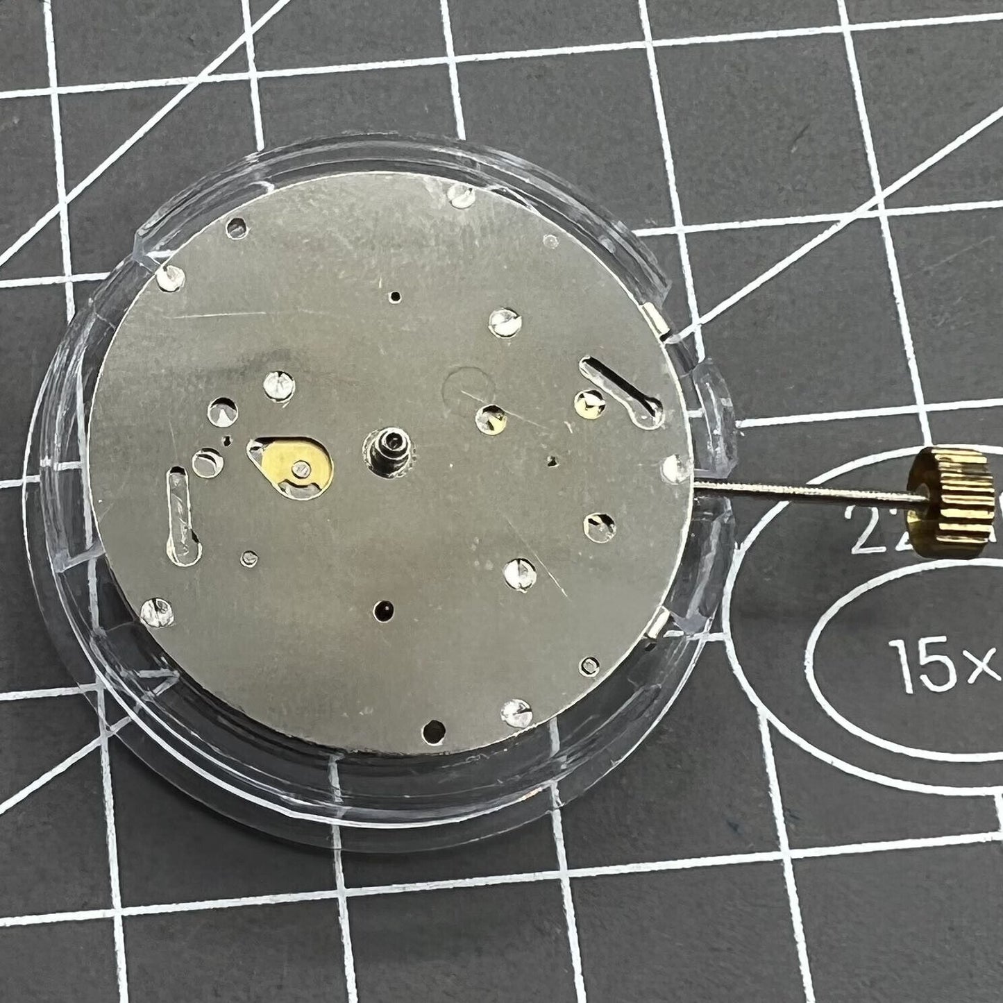 Dandong 8217 silver watch accessory with multifunctional automatic mechanical movement for accurate timekeeping.