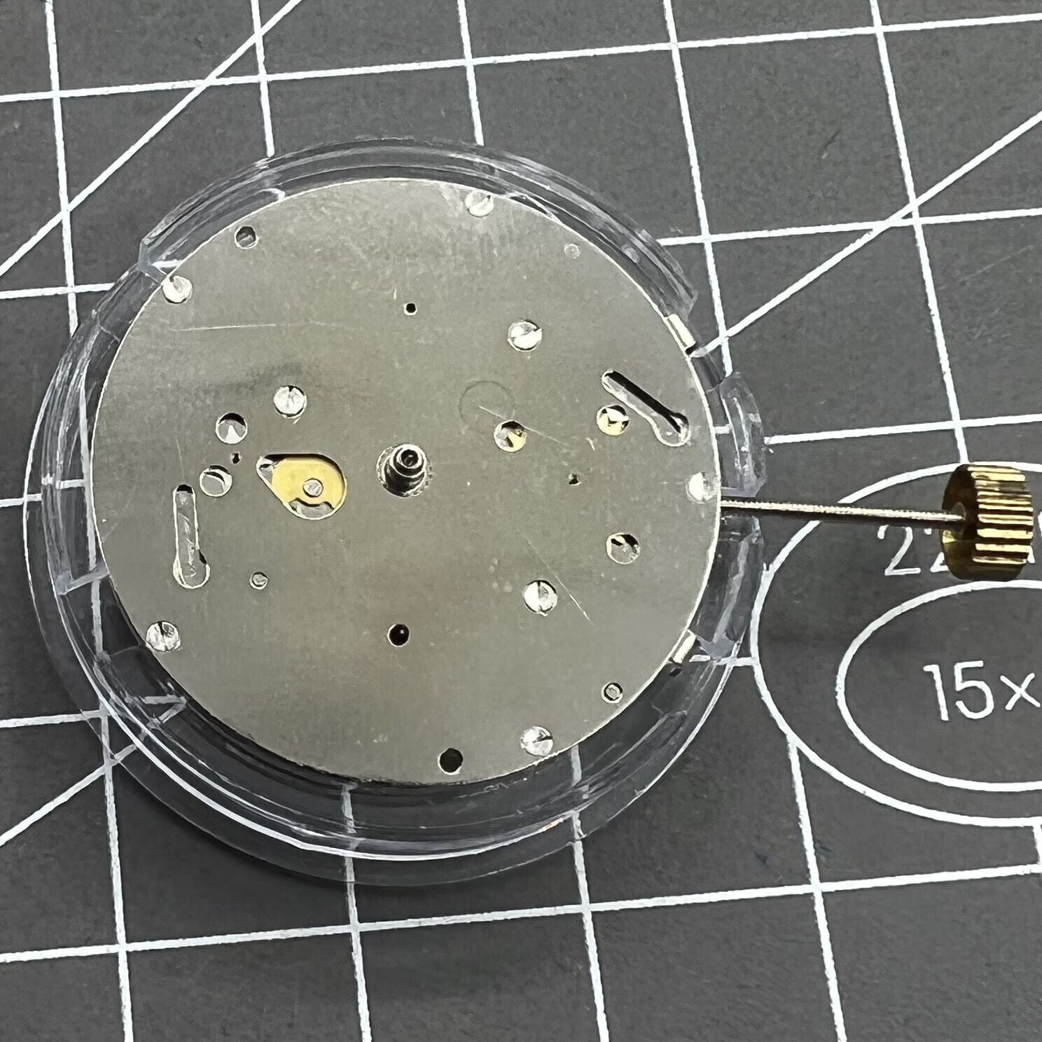 Dandong 8217 silver watch accessory with multifunctional automatic mechanical movement for accurate timekeeping.