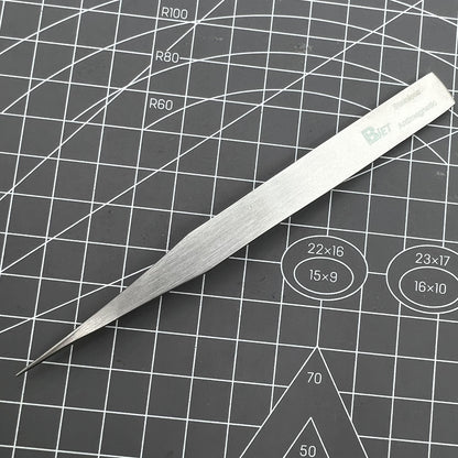 Pince à épiler antimagnétique Swiss Bergeon 7024-AA, taille 125 mm 