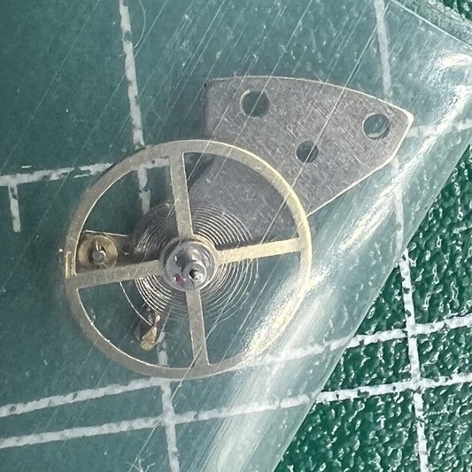 Wholesale Complete Balance Wheel with Splint for Mingzhu 2813 8205 watch movement, precise repair part.