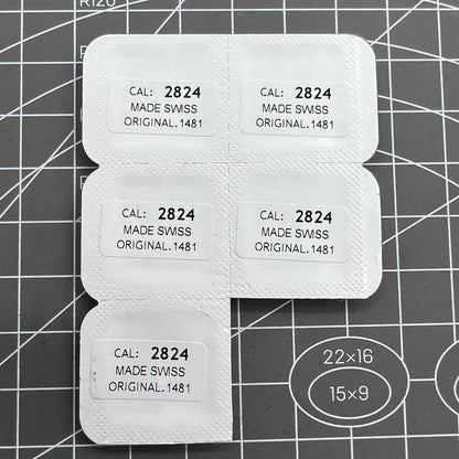 Ball bearing replacement for ETA 2836-2 2824 watch movement, compatible with #1497 models.