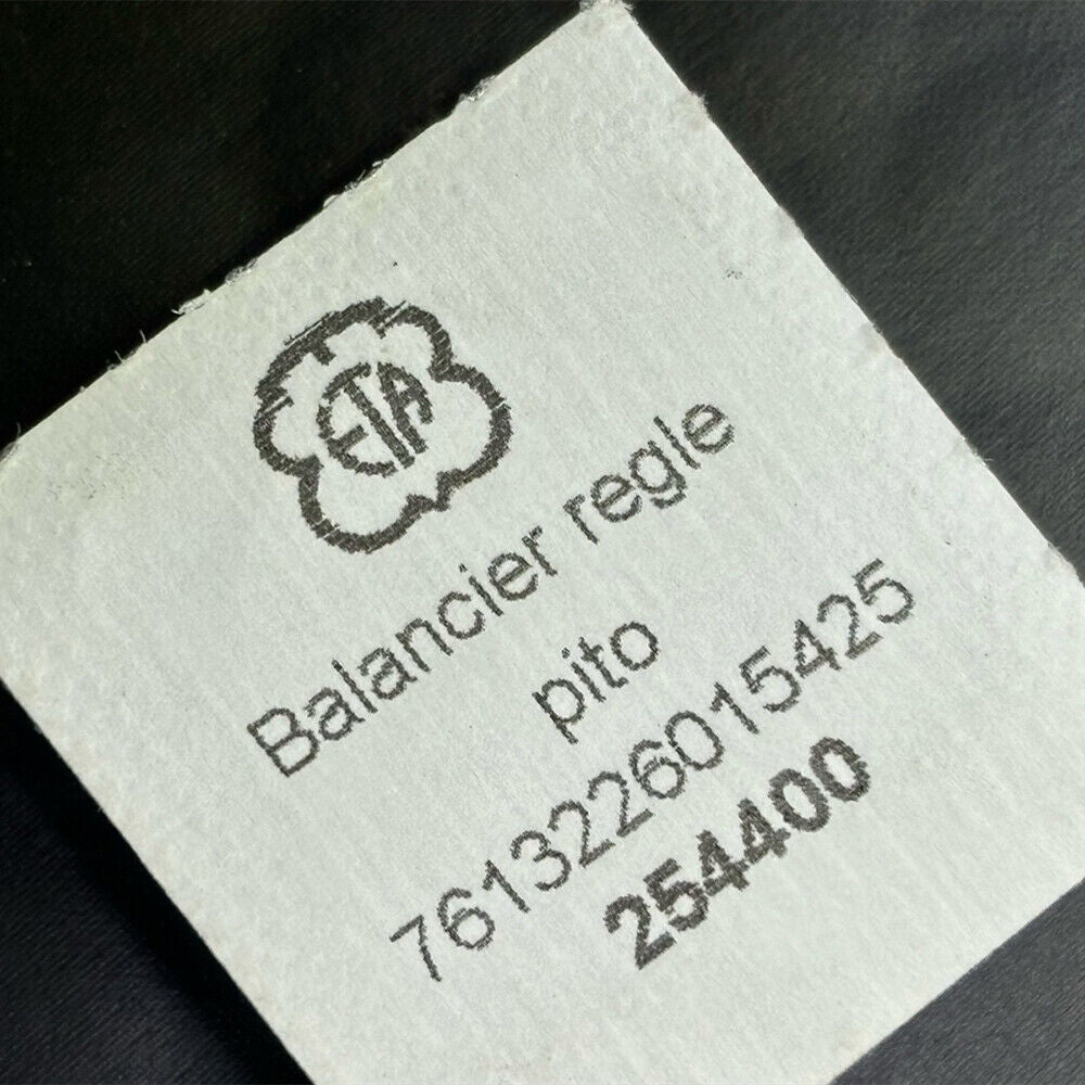 Swiss Made balance wheel for ETA2824-2, ETA2836/2834 watch movements, precision watch accessory.