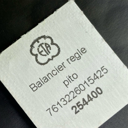 Swiss Made balance wheel for ETA2824-2, ETA2836/2834 watch movements, precision watch accessory.