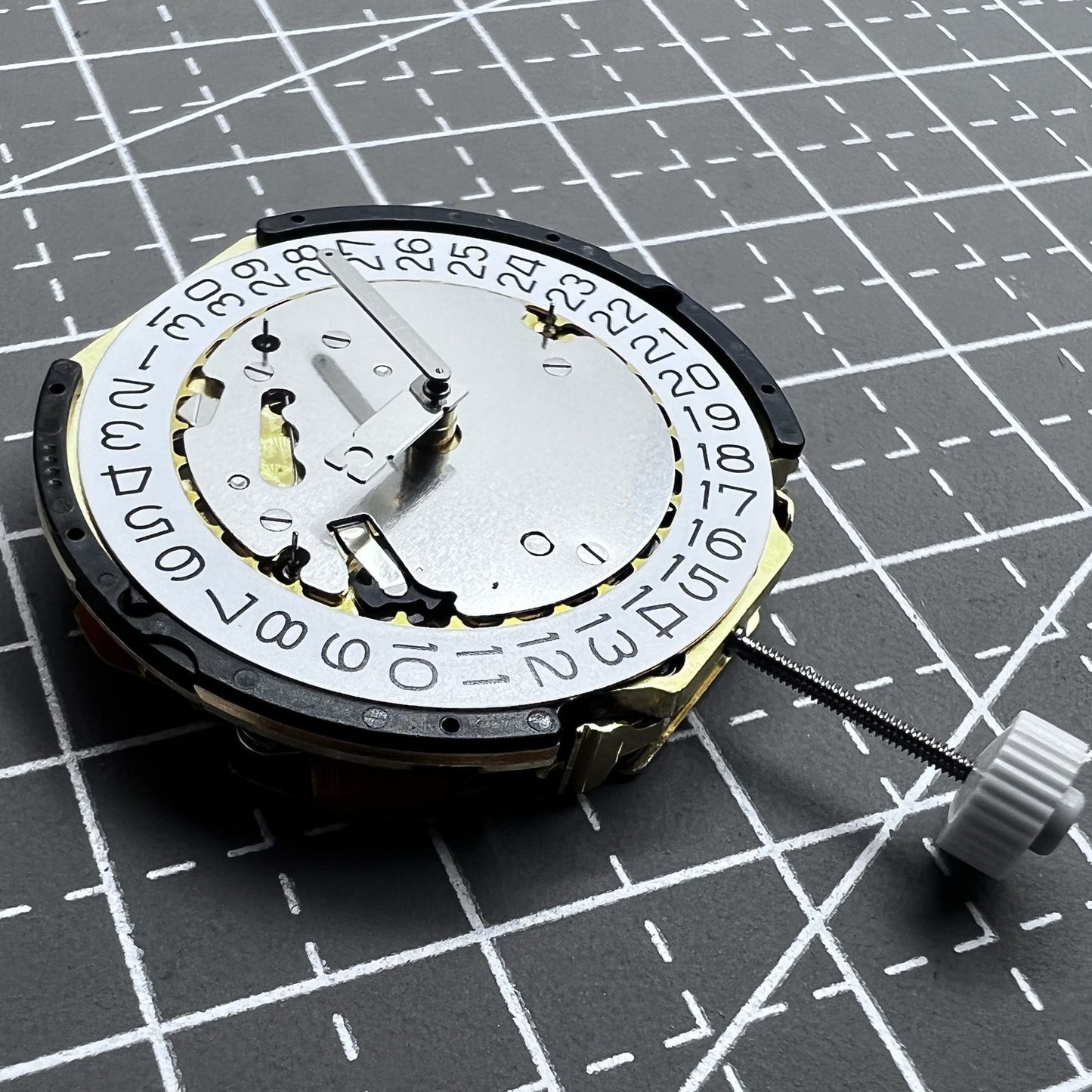 Swiss Ronda 3540.D Quartz Movement Multifunctional 6 Hands