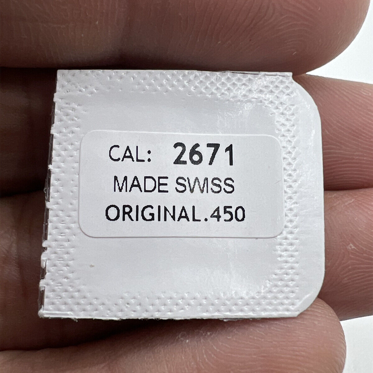 Watch part setting wheel for ETA 2671 movement, precise gear component for repair accuracy