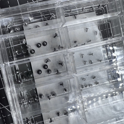 180 Stück Mini Edelstahlschrauben Gerade Klinkenkopf In 8 Größen Für