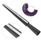 Plastic Finger Ring Sizer Ring Mandrel Stick Finger Gauge Jewelry Measuring Tool