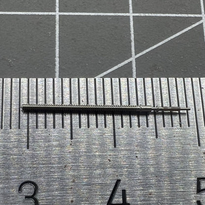 Generic watch winding stem for VK63 movement, compatible with precise time adjustment features.  
