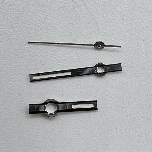 Jeu d'aiguilles lumineuses pour mouvement Miyota 2035, longueurs 11 mm/11 mm/8 mm, n° 1272