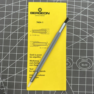 Swiss Bergeon 7404-1 Watch Hand Fitting Tool