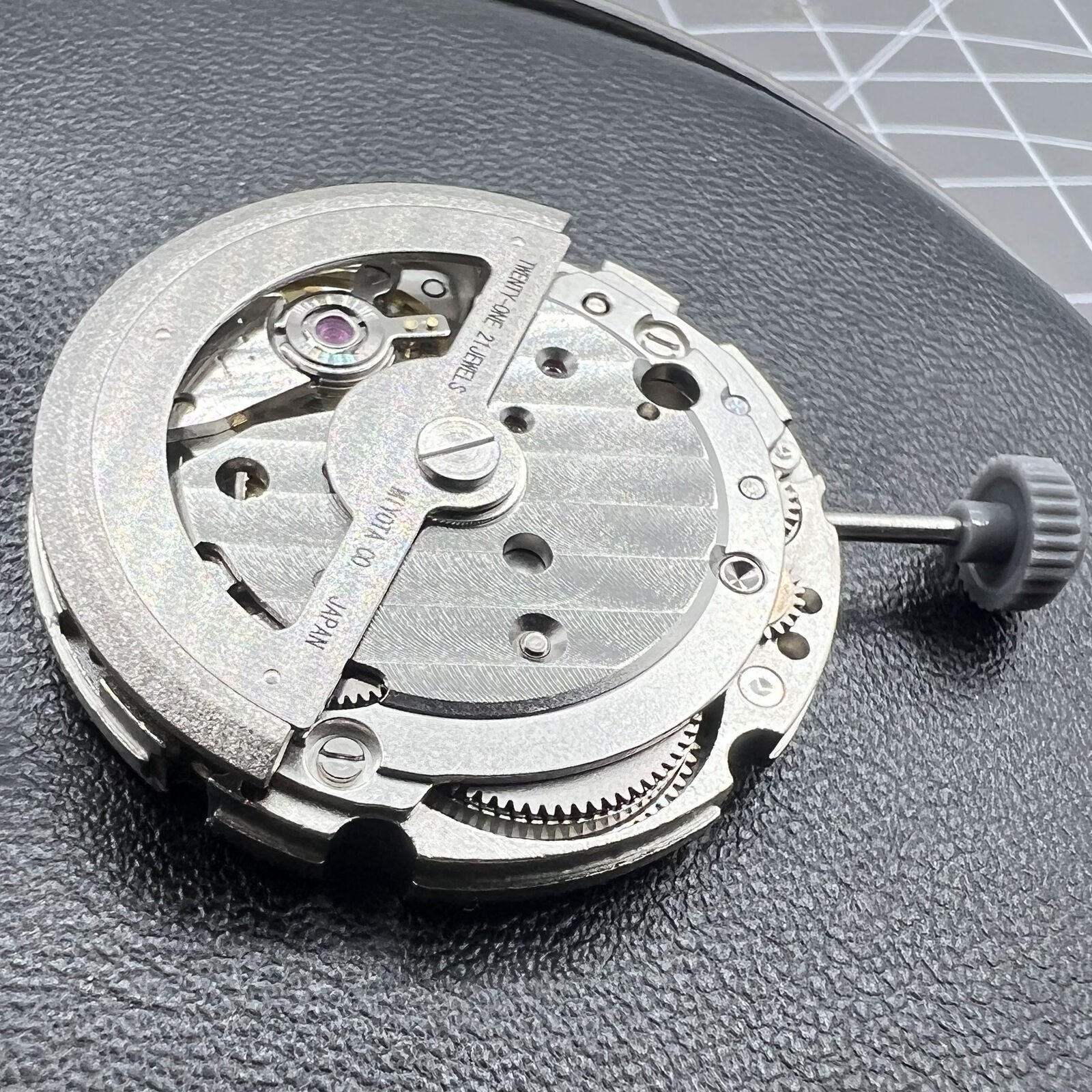 Japan Original Miyota 820A automatic watch movement with day-date function, precision timekeeping by Miyota.