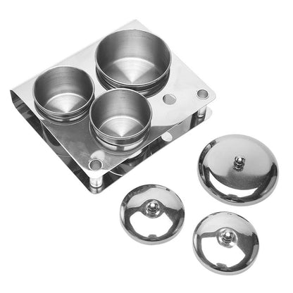 Stainless Steel Watch Oil Washing Jar Watch Repair Tool Accessory for Watchmaker