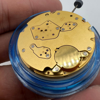 Ronda 8040N quartz watch movement by Ronda, precise timekeeping for watch repairs and custom watch builds.