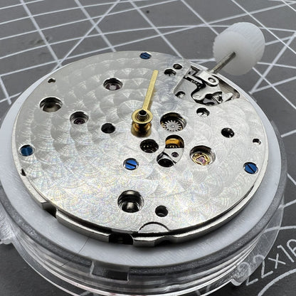 SA 3130 Mechanisches Automatikwerk Blaues Uhrwerk mit Unruhfeder