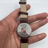 37mm Shanghai Manual Mechanical Watch Golden Nail Golden Dial Round Case 17 Jews