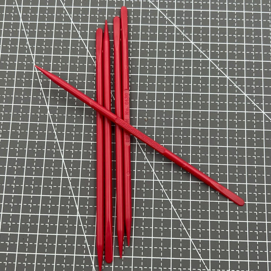 Set of 5 Bergeon 6436 polystyrene cleaning sticks for watch maintenance and precision care