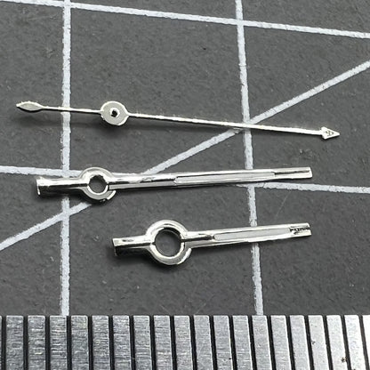 13 mm schwarze und silberne Uhrzeiger für das automatische mechanische Uhrwerk Seagull ST6