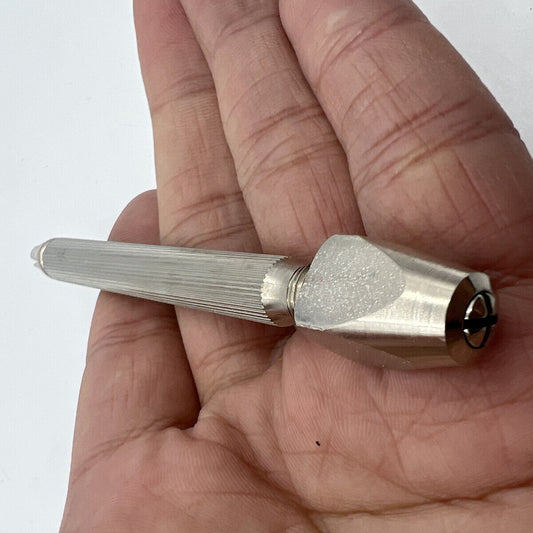 Bergeon 1842-17B pin vise with square head, adjustable 0-1.20mm and 1.50-3.00mm for watch repair.