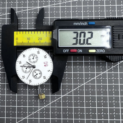 Hergestellt in China 7750 Automatisches Chronographenwerk @3 @6 @9 ETA 7753 Konfiguration