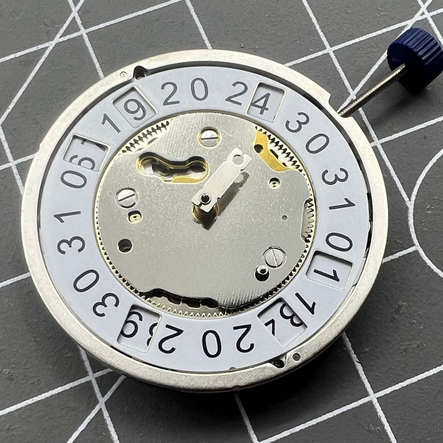 Swiss Made Ronda 4210B quartz watch movement for precise timekeeping in Swiss watch accessories.