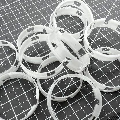 5 PIECES 6.5x27.5mm Cushion Mount Spacer Ring for ETA 2824/2836/2846 Movement