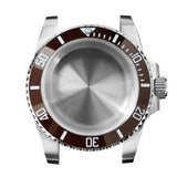 40MM Sapphire Glass Watch Case 316L Stainless Steel Watch Case for NH35 NH36