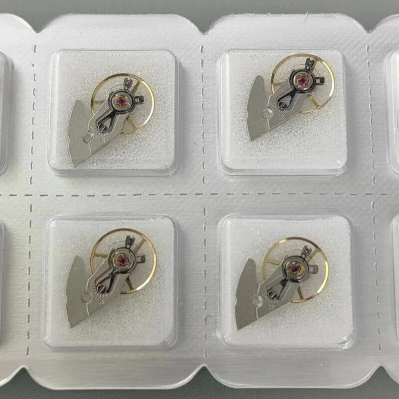 Tianjin Silver watch balance wheel with splint for ETA2892 movement, precision accessory