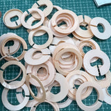 AC-676 Set of 54 PIECES 27 Ligne Sizes Movement Case Spacer Casing Ring Holder