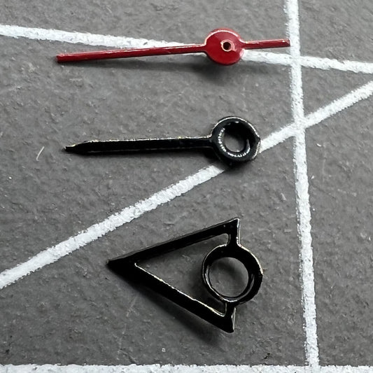 Watch hands set for Miyota 2035 movement, sizes 7mm/6mm/5mm by NO.1287, precise fit for repairs.