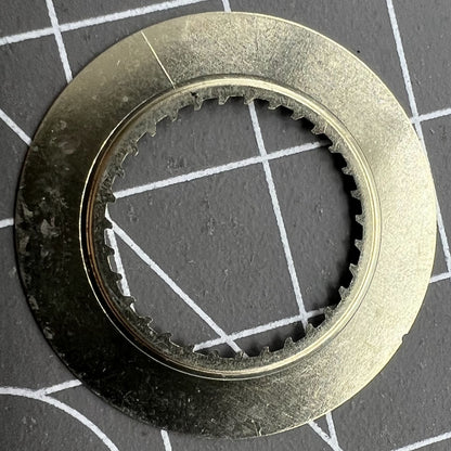 White date disk wheel for Ronda 5040D/5030D watch movements, date display at 4 o?clock, precision fit.