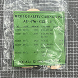 12 PIECES 5 Ligne Sizes Movement Case Spacer Casing Ring Holder #AC-676-10.5