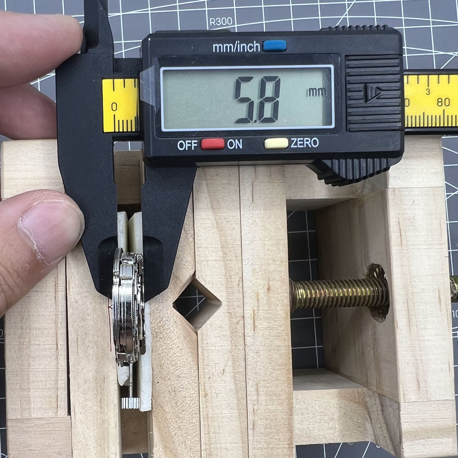 TY2876 T16 watch accessory with automatic movement and four small second subdials by TY Brand.