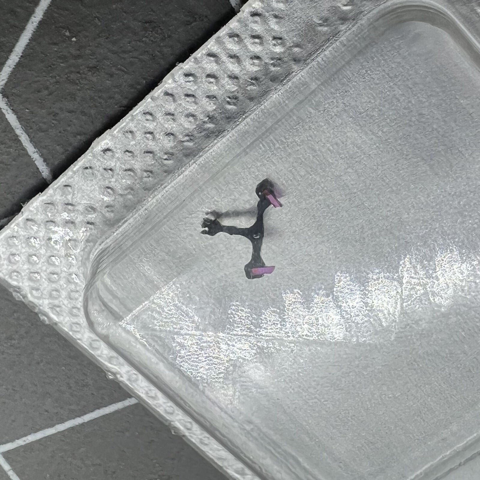 Pallet fork for ETA 2000-1 Calibre 710 watch movement, Swiss made precision parts.