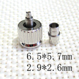 6.5X5.7mm Replacement Silver Watch Crown Generic for Conquest L3.782.4