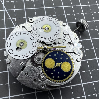 Seagull ST2528 mechanisches Uhrwerk mit kleiner Sekunde bei 9 Uhr, Mehrfachfunktion, pr�zise Uhrwerkskomponente.
