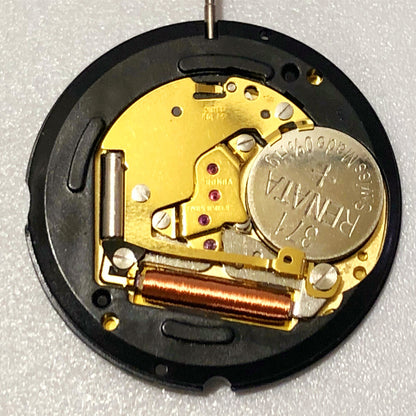 Swiss Made Ronda 715 Quartz Watch Movement Date At 3/6 Golden Replacement