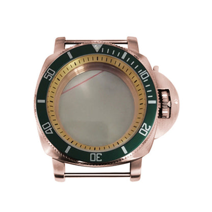 42mm Stainless Steel PVD Rose Goden Watch Case for NH35/NH36/4R/7S Movement