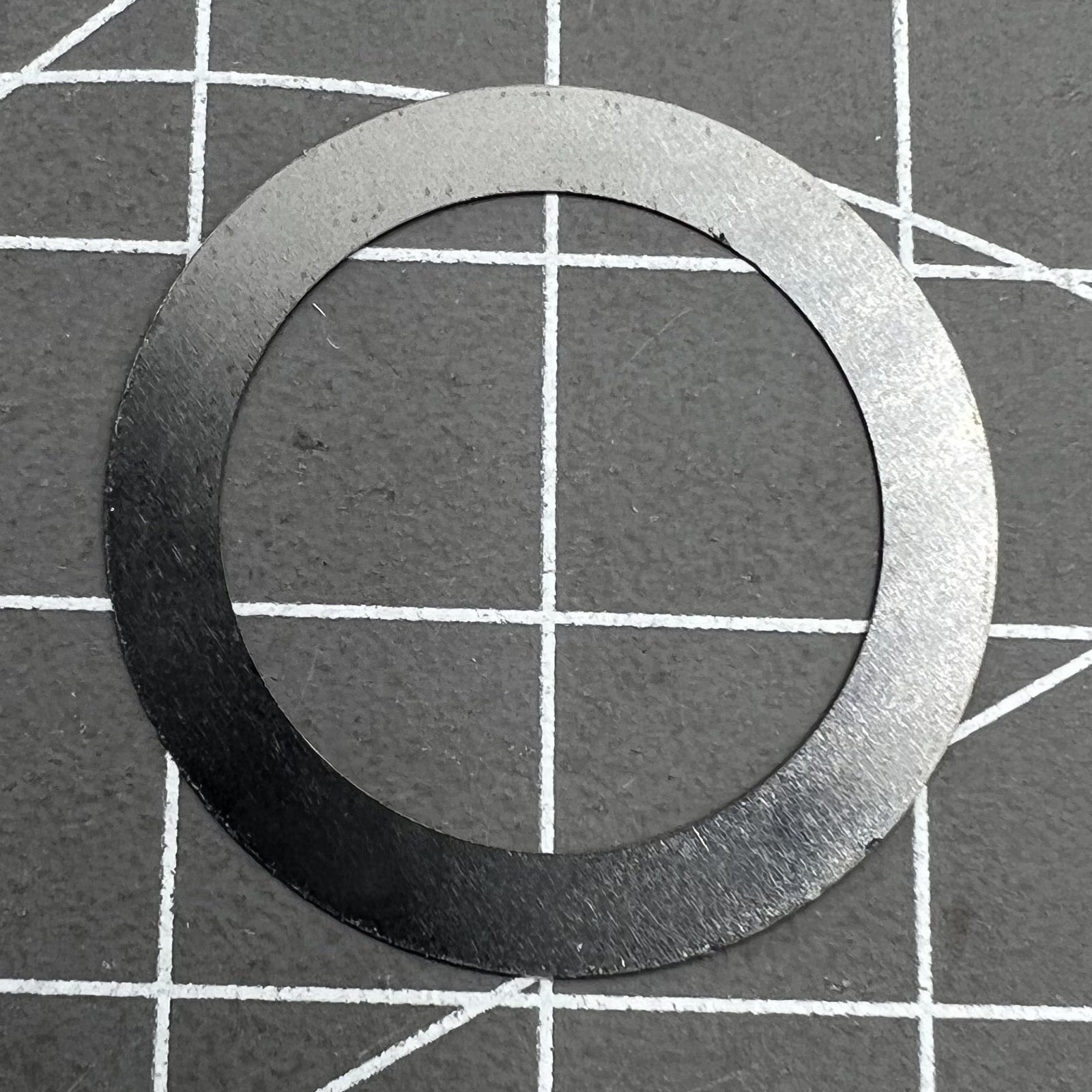 Pink character date disk overlay on black background for NH35 NH36 watches, improving dial clarity.