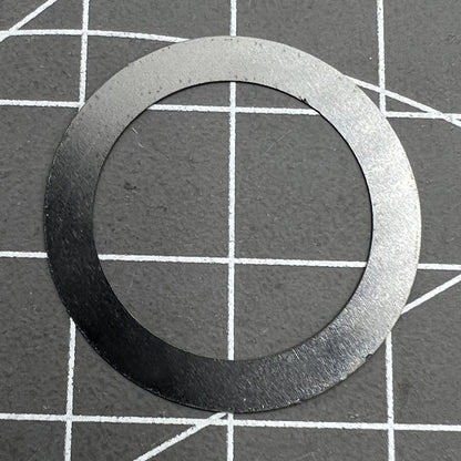 Pink character date disk overlay on black background for NH35 NH36 watches, improving dial clarity.