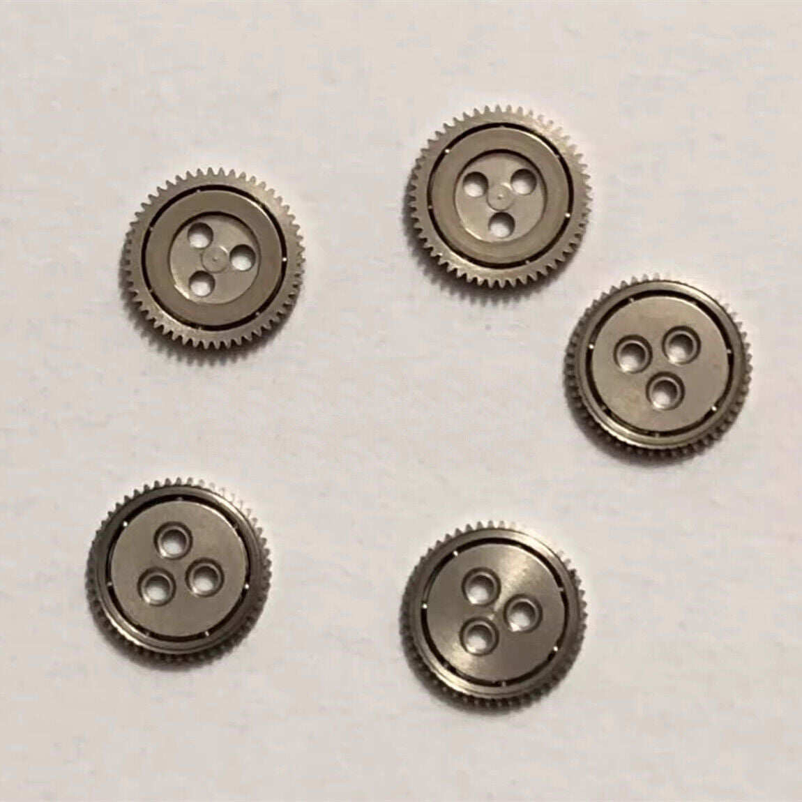 Ball bearing watch part compatible with Miyota 9015 movement, for precise timekeeping repair.