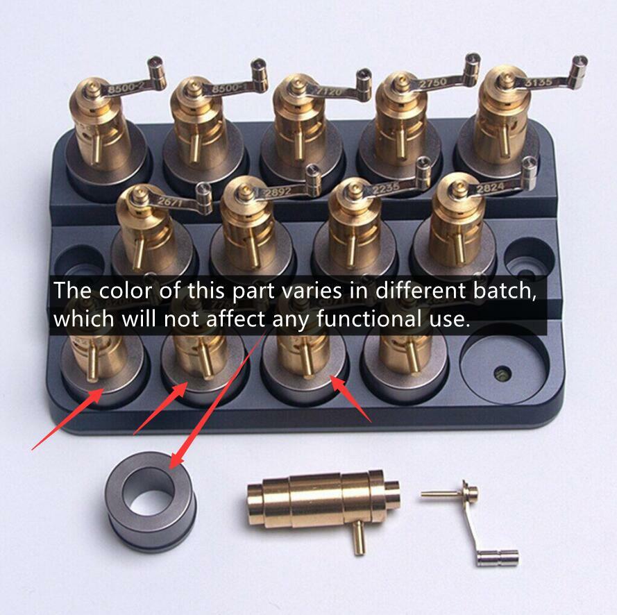 14x Watch Mainspring Winding Winder Barrels Repairing 2836/2824/8200