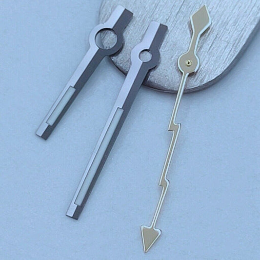 Black trim golden lightning second hand for NH35, NH36, 7S26, 7S36 watches
