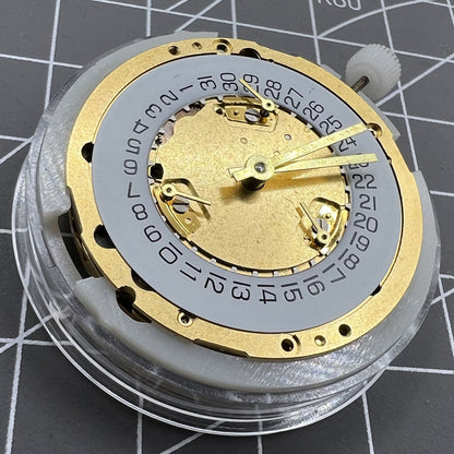 Swiss Made ETA251.272 quartz watch movement with date at 4, precision ETA brand component for watch accessories.