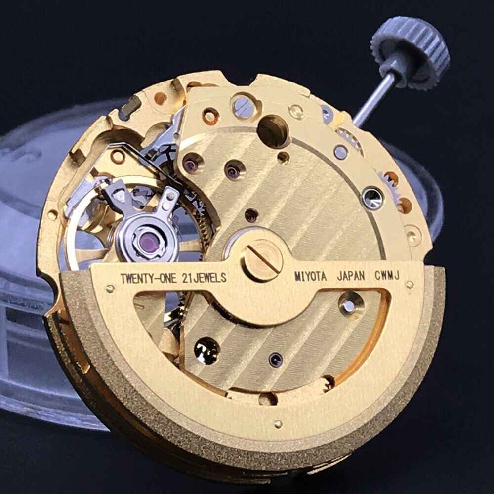 Silber/Gold Mechanisches Uhrwerk 82S0 Japan Miyota (CITIZEN) Automatisches Uhrwerk 