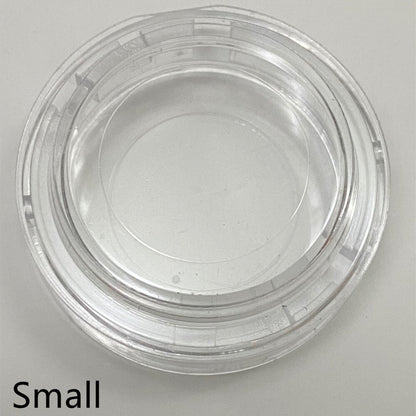 Lot de 10 boîtes transparentes en plastique PP, grandes ou petites, adaptées aux pièces de montre et aux mouvements de montre