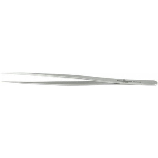 Bergeon 7027-SS stainless steel tweezer with narrow fine points for precise watch repairs