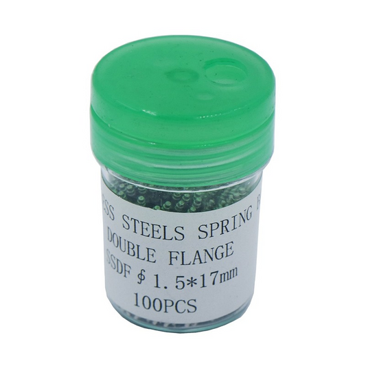 Lot de 100 goupilles à ressort en acier inoxydable pour bracelet de montre de 8 à 25 mm