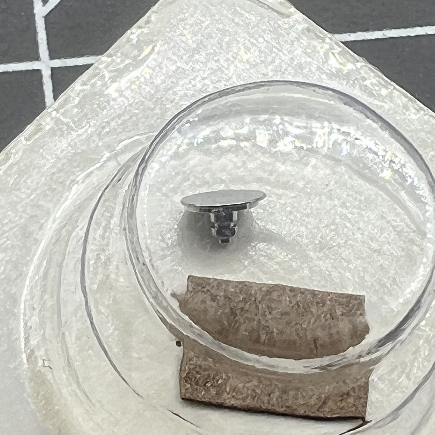 Generic 3035-5064 axle for oscillating weight, reliable replacement part for 3035 watch movement.