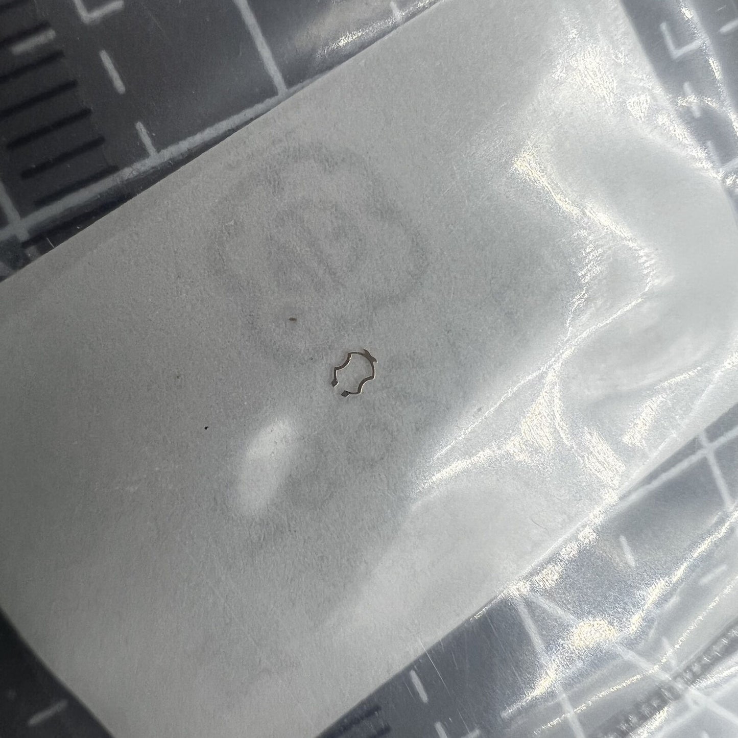 Ref.2892-0602 Plate Click Spring Cap Jewel for ETA 2892 main plate, precise watch accessory.