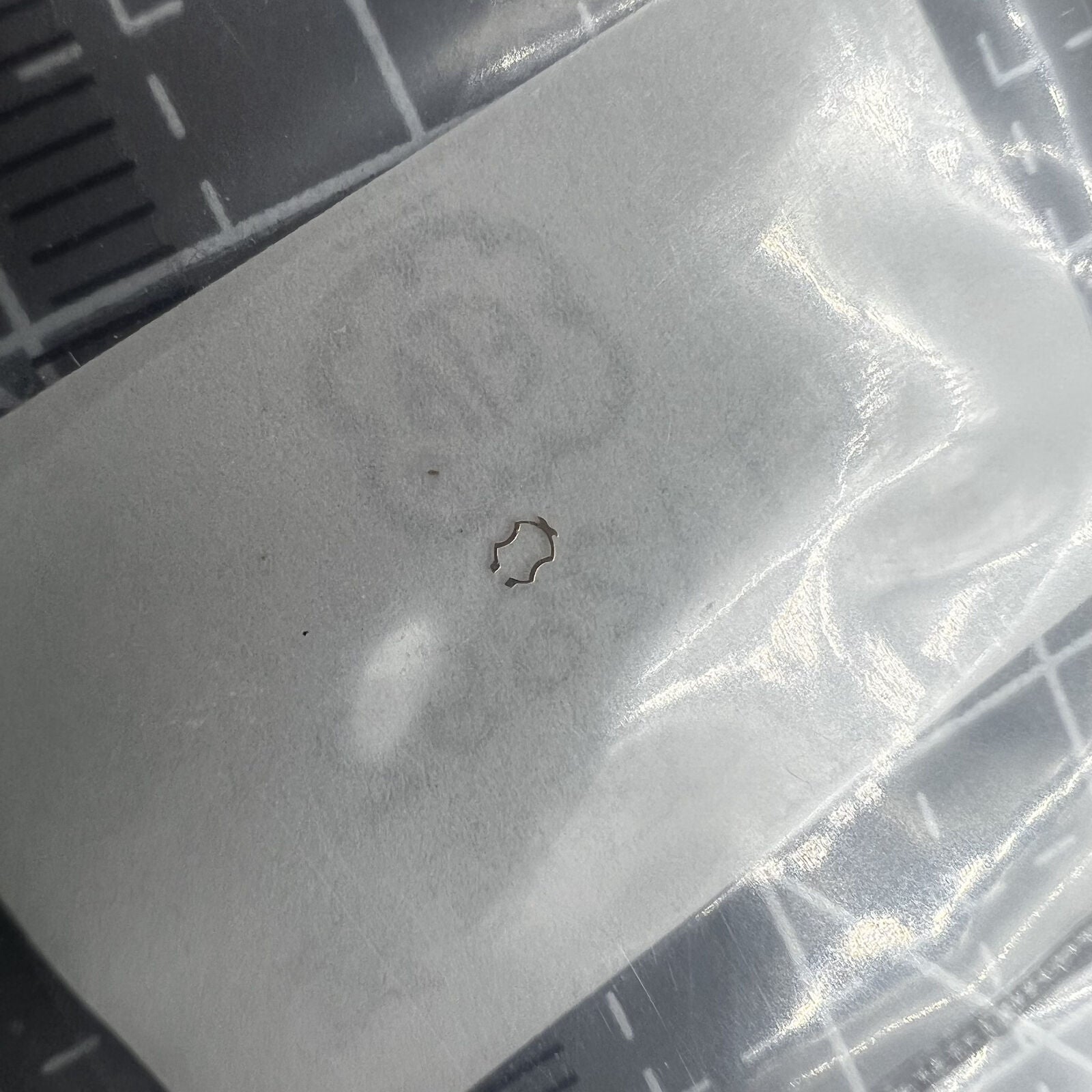 Ref.2892-0602 Plate Click Spring Cap Jewel for ETA 2892 main plate, precise watch accessory.